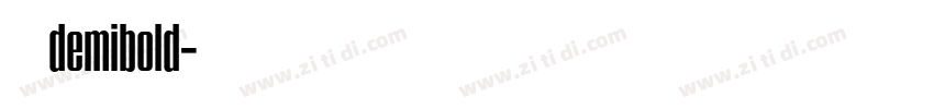 兰亭黑 简 demibold字体转换